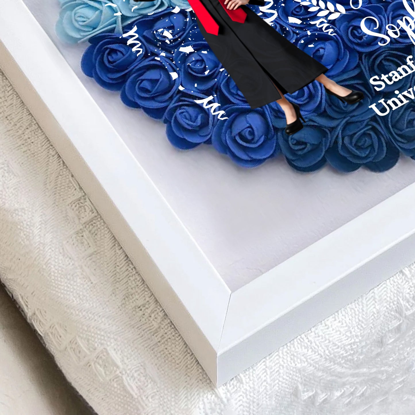 The Beauty Of The Future Is Found When You Believe In Yourself, Graduate and Flowers