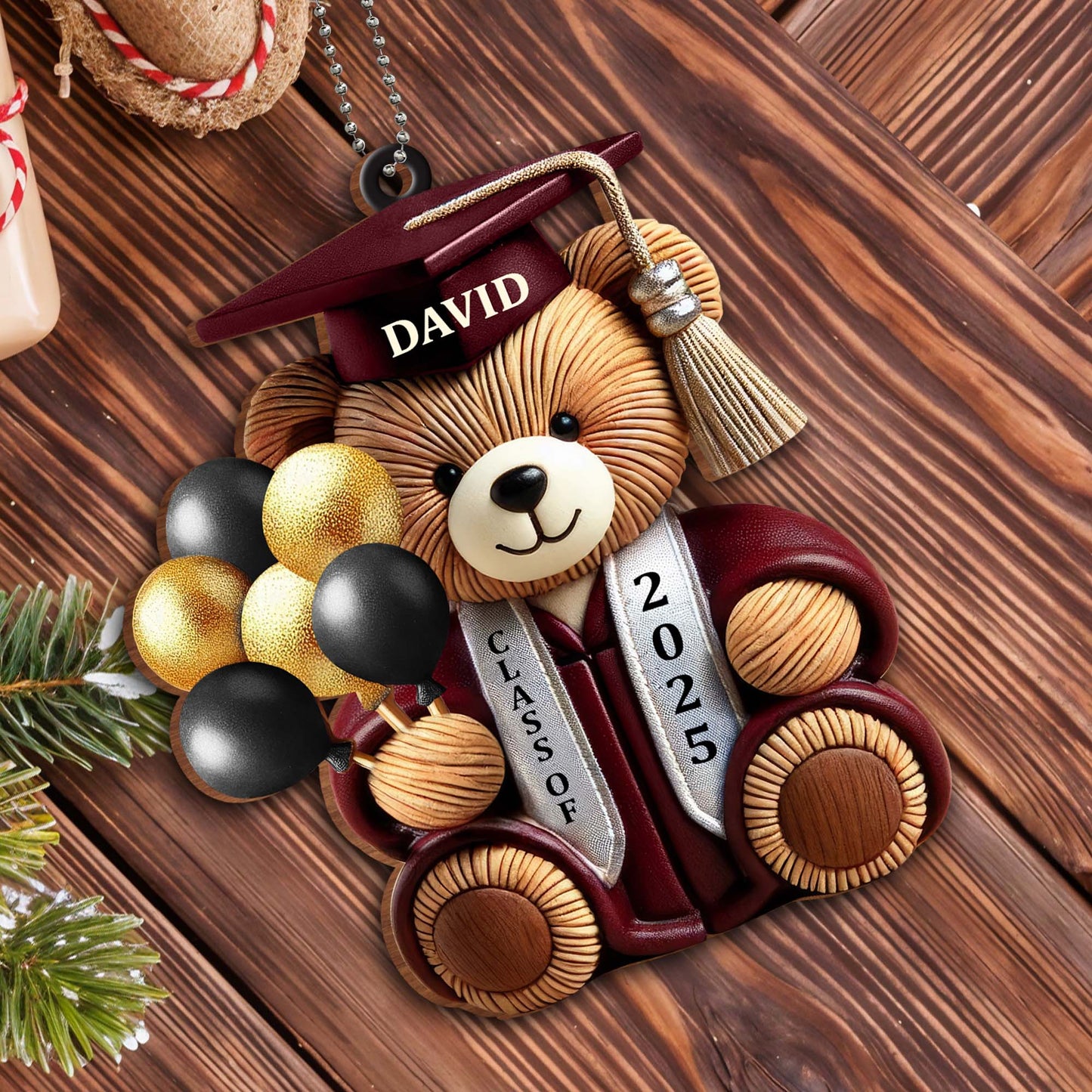 Celebrate Your Graduation With This Charming Teddy Bear Ornament