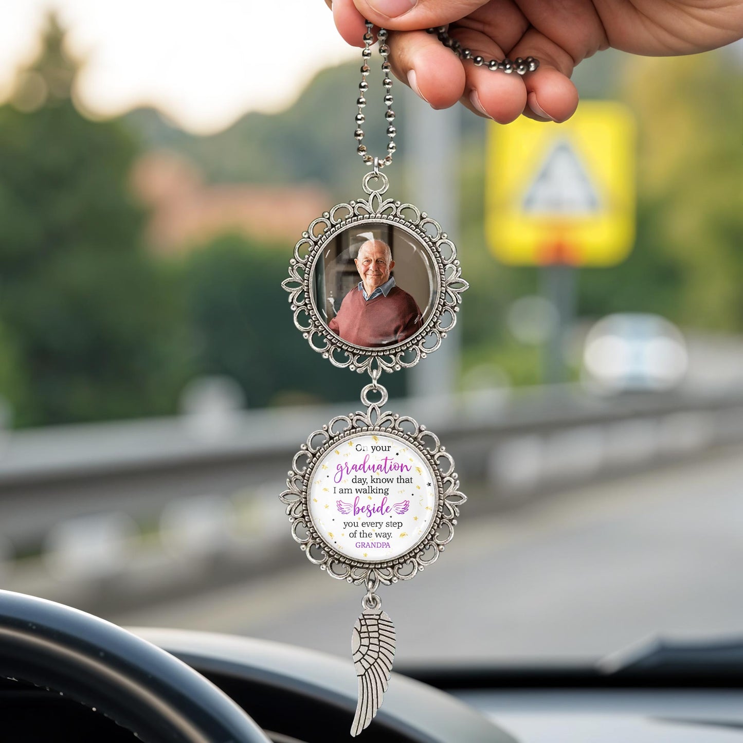 On Your Graduation Day, Know That I Am Walking Beside You, Angel Wing