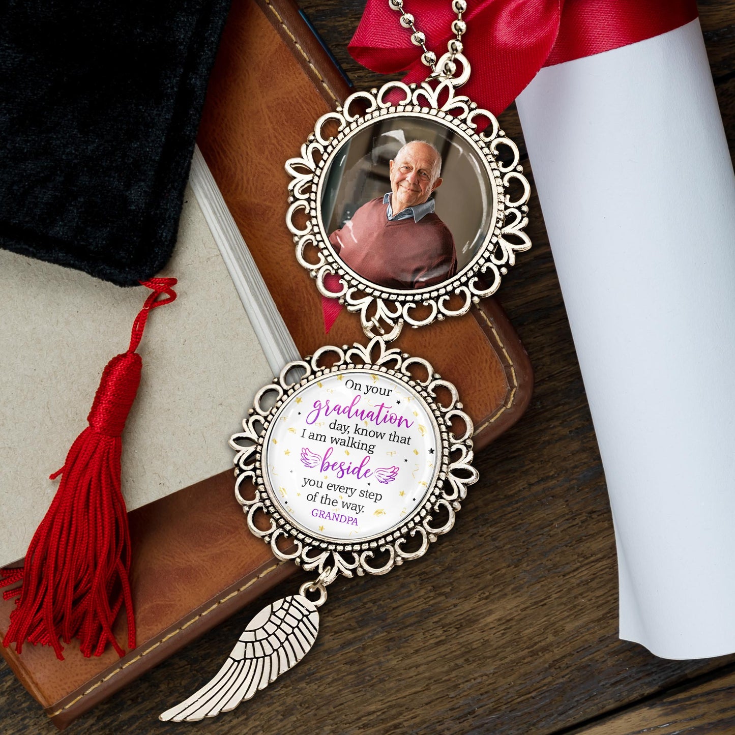 On Your Graduation Day, Know That I Am Walking Beside You, Angel Wing