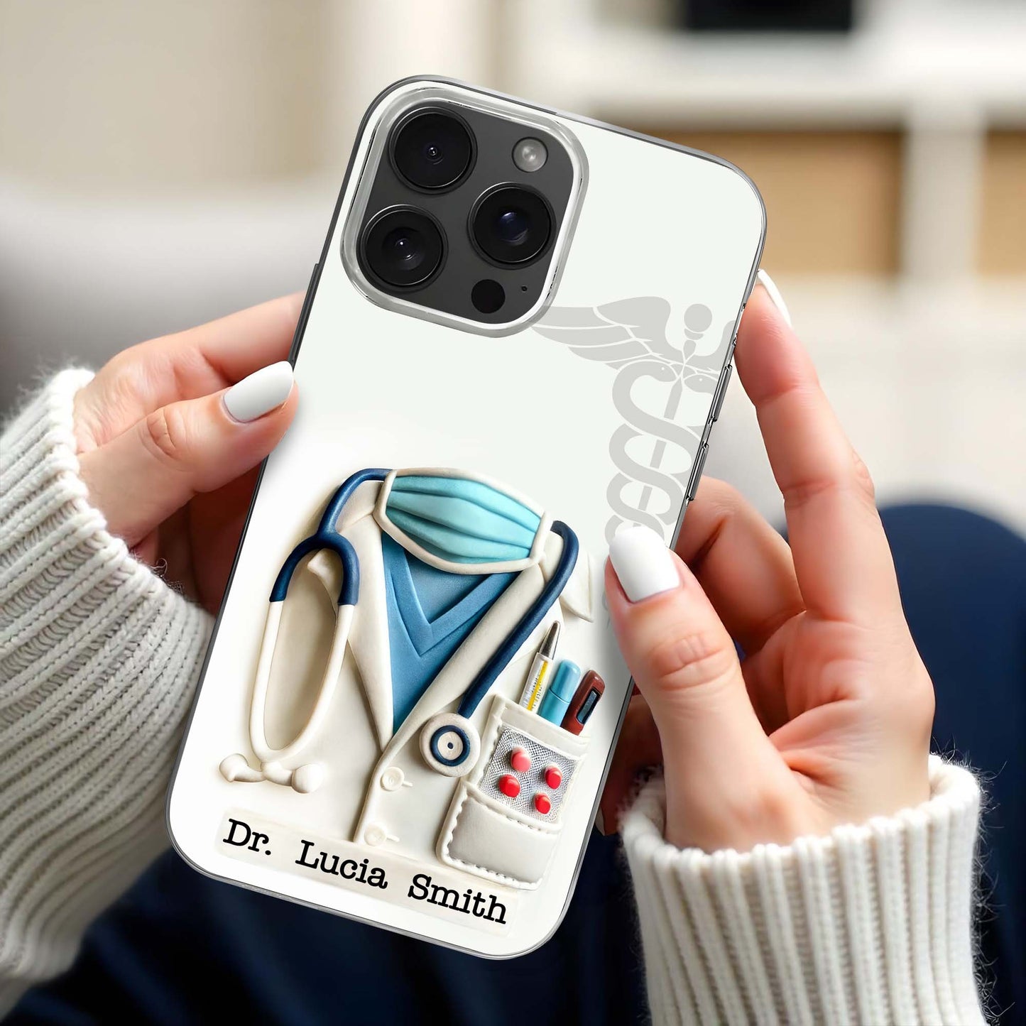 Celebrate Your Medical Profession With Stethoscope and Scrub Top