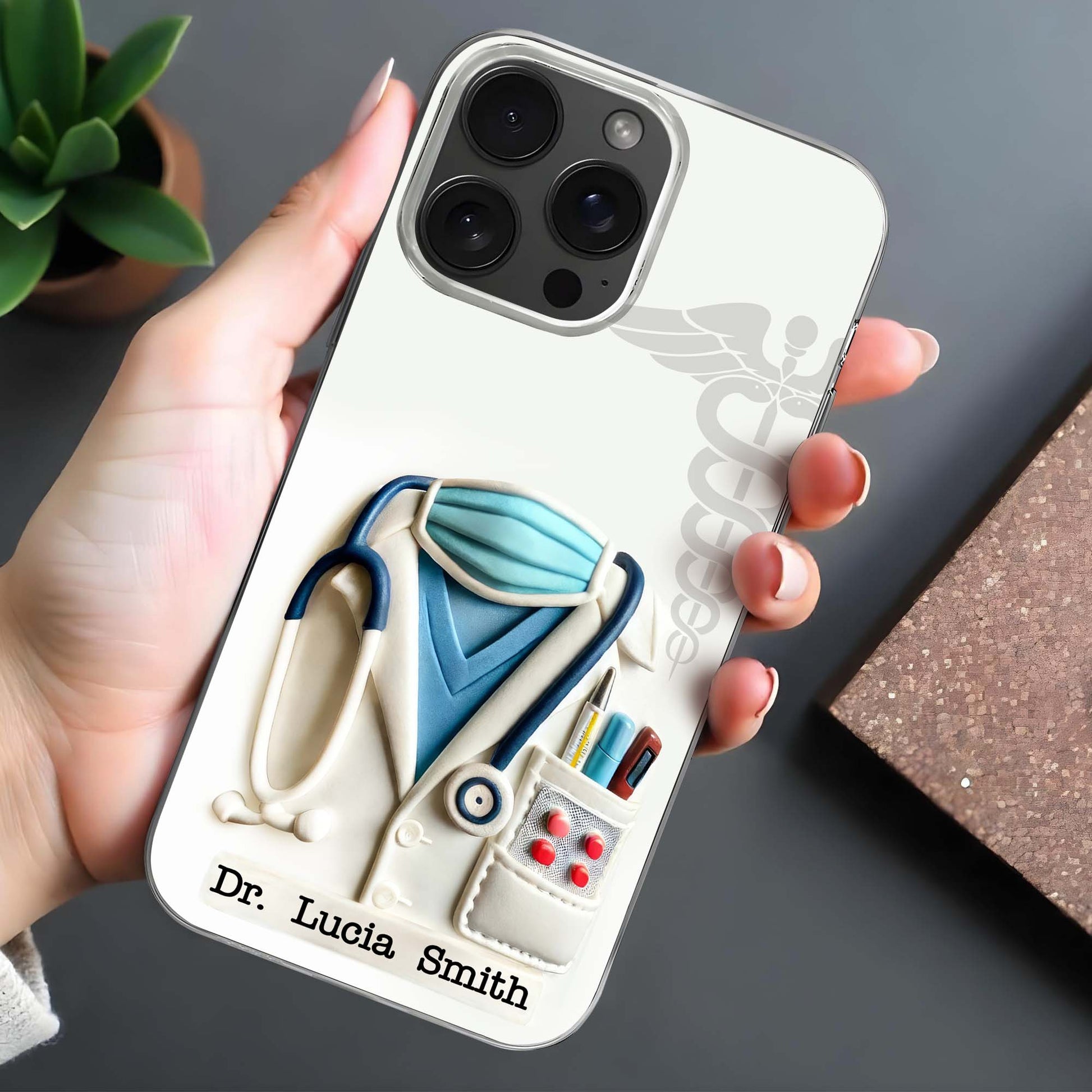 Celebrate Your Medical Profession With Stethoscope and Scrub Top