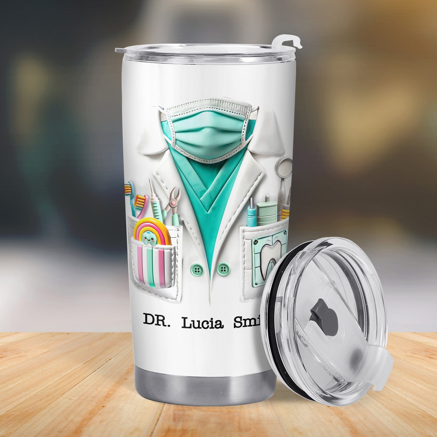 Inspire Every Day, Medical Scrubs And Stethoscope