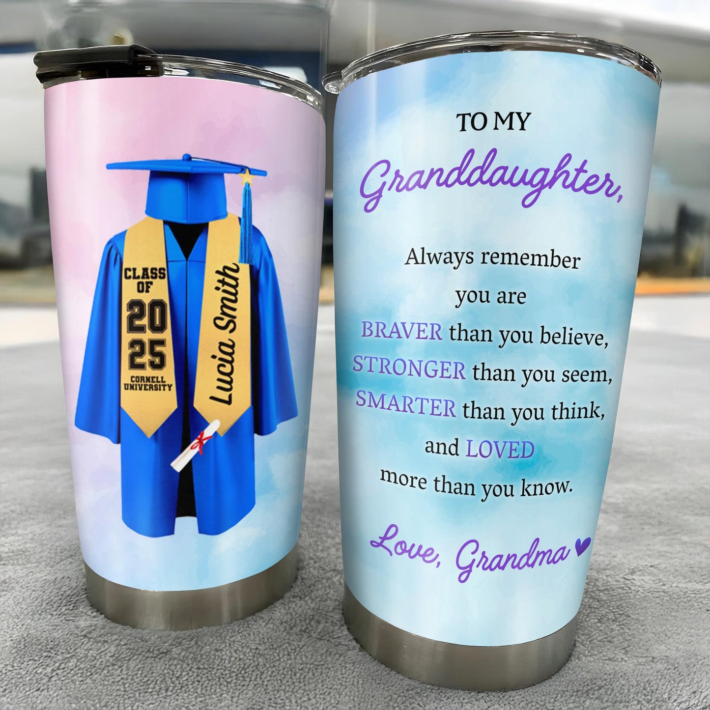 Celebrate Academic Achievements, Graduation Gown and Diploma