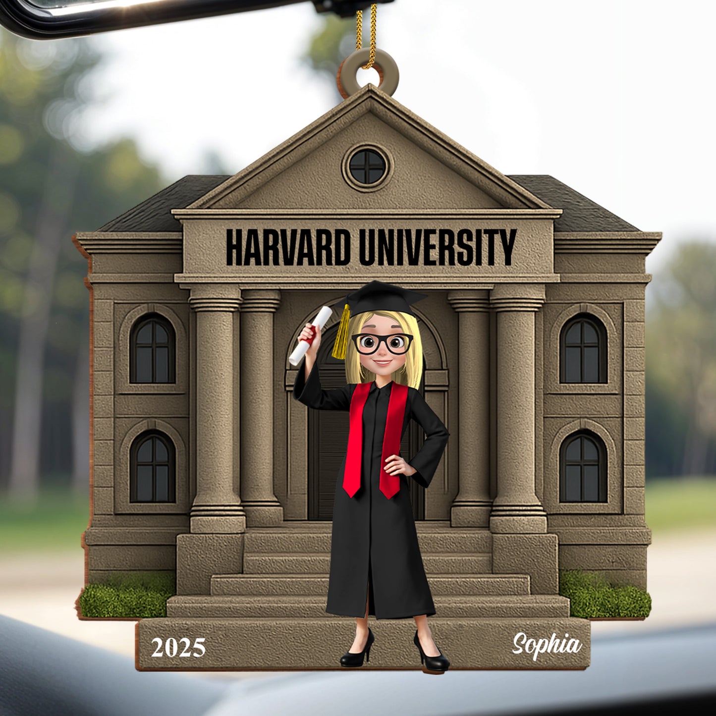 Celebrate Your Academic Achievement, Graduate In Cap And Gown