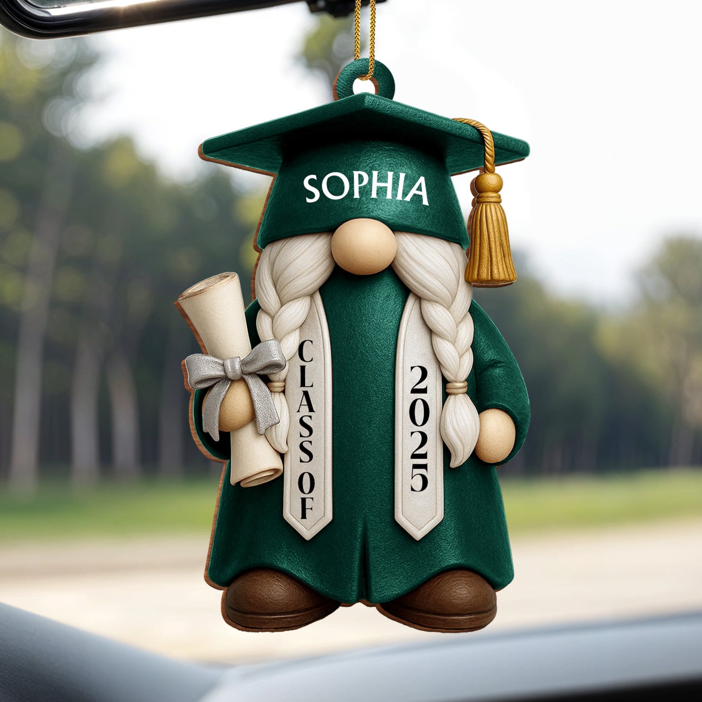 Celebrate Academic Achievements With Customizable Graduate Ornament