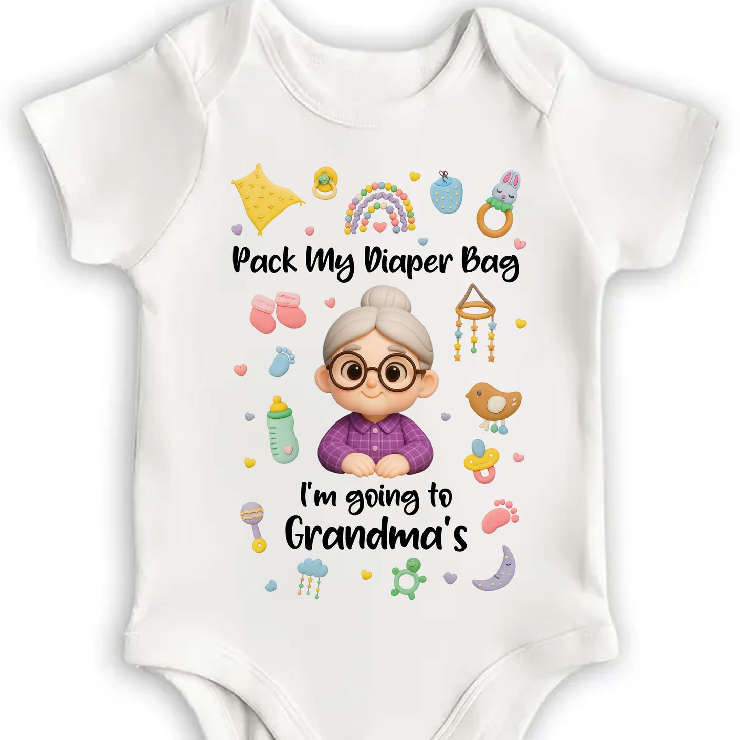 Pack My Diaper Bag, Going To Grandma's, Cute Baby Items