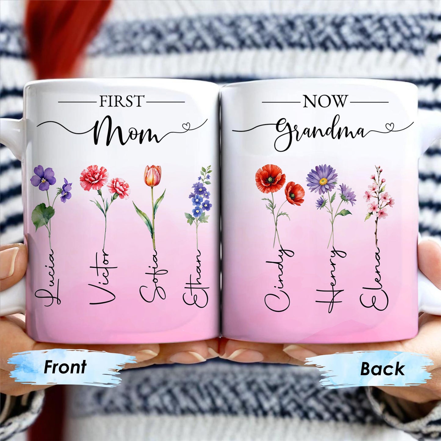 First Mom Now Grandma Celebrating Generations