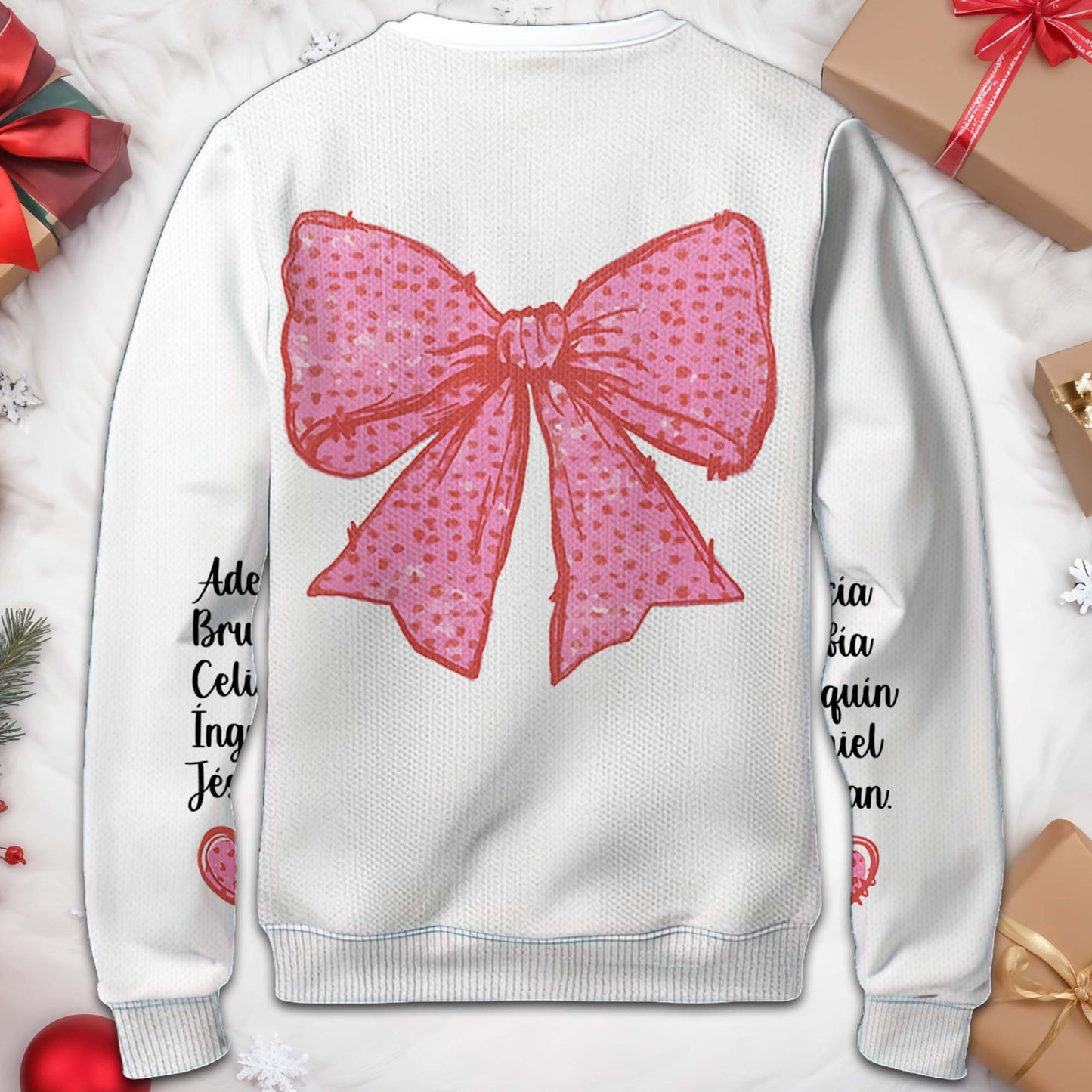 Celebrating Love And Family With Hearts And Bow