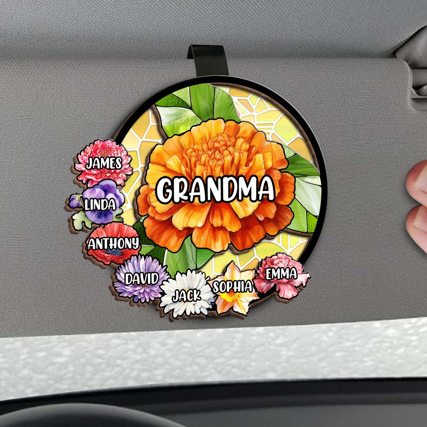 Grandma A Bond That Blooms Forever Surrounded By Love