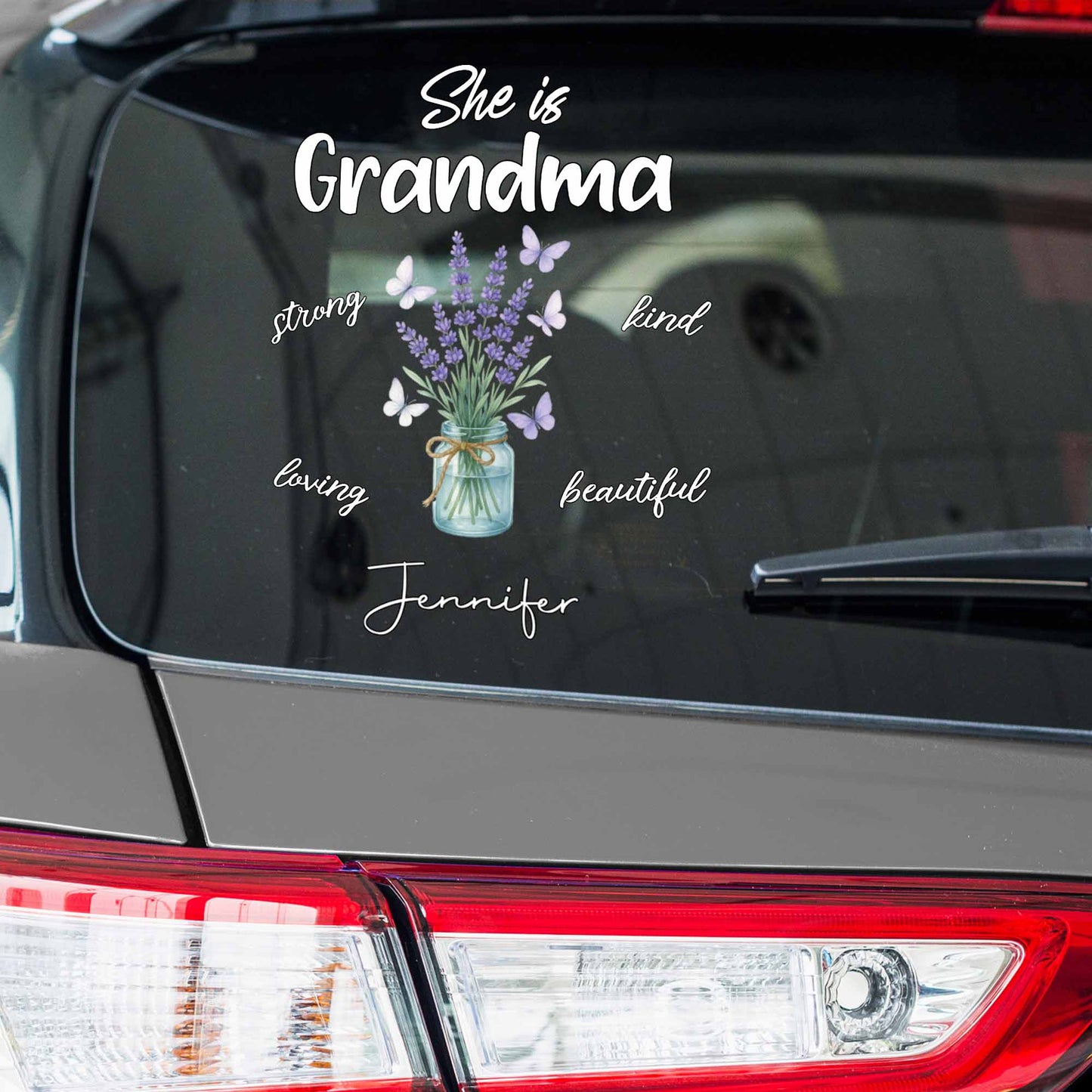 She Is Grandma Strong Kind Loving Beautiful Flowers