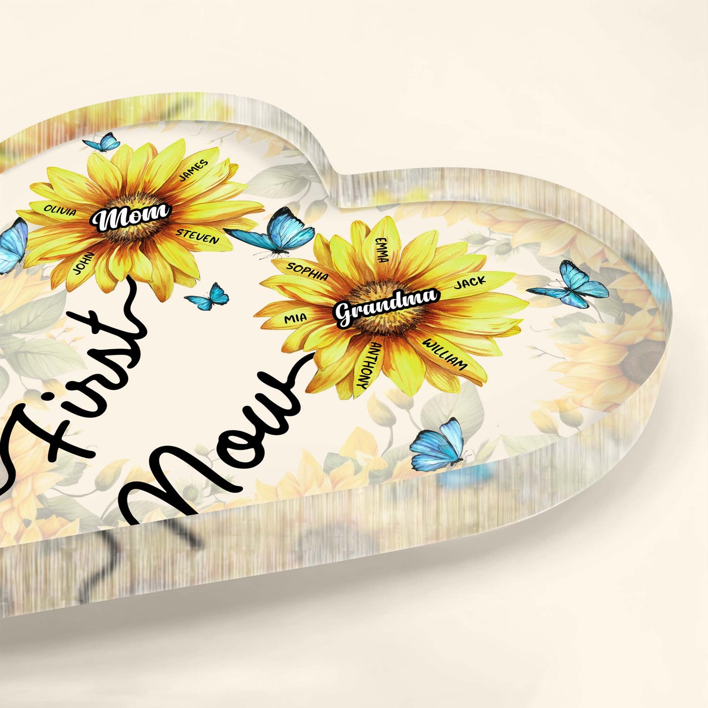 First Mom Now Grandma Celebrate the Blooms of Life