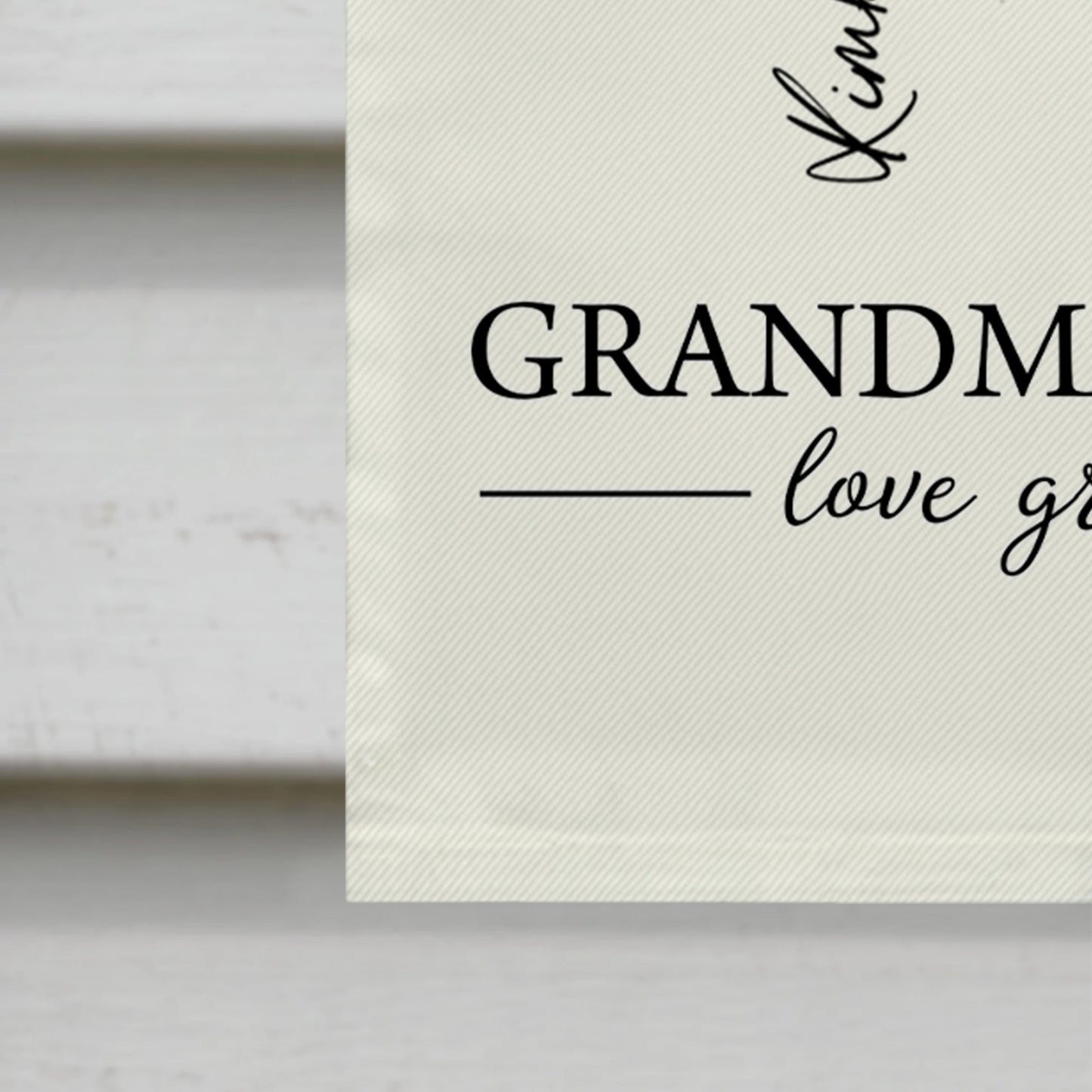 Grandma's Garden Love Grows Here, Flowers And Butterflies