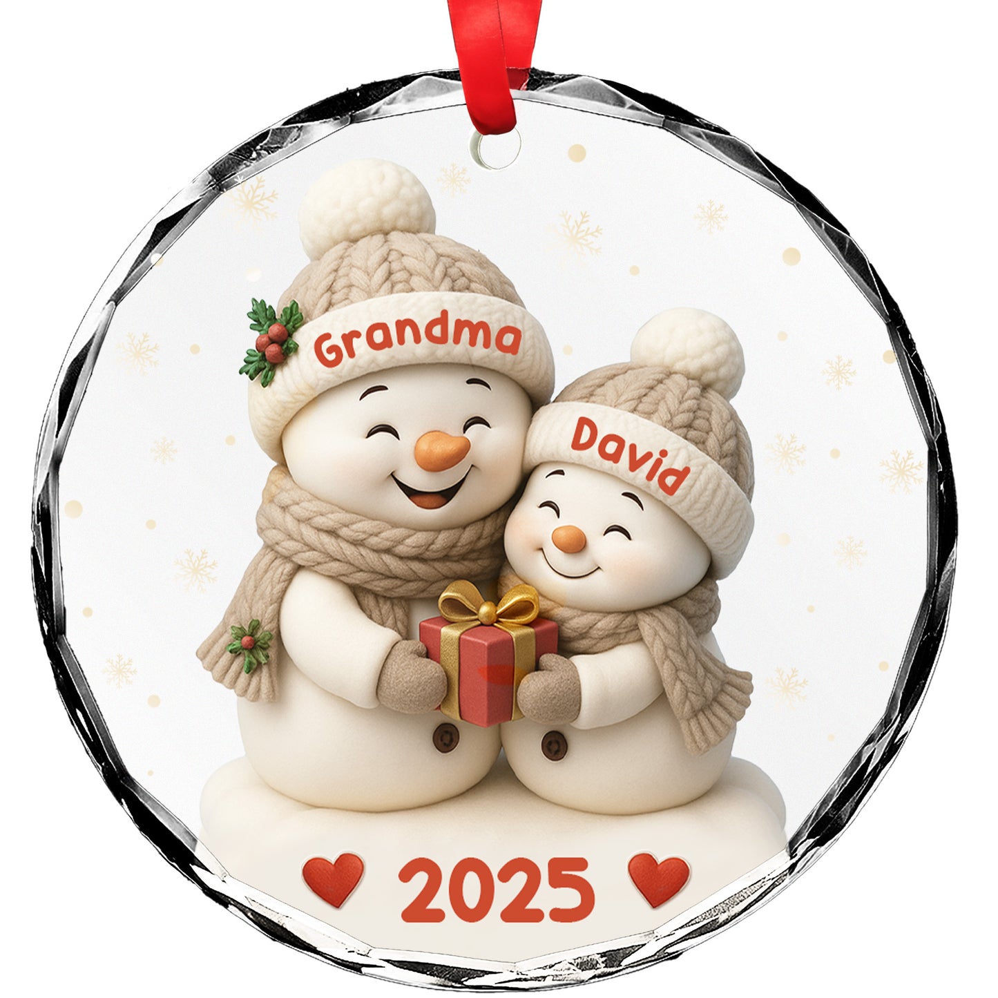 Celebrate Warmth And Love With Our Snowman Ornament