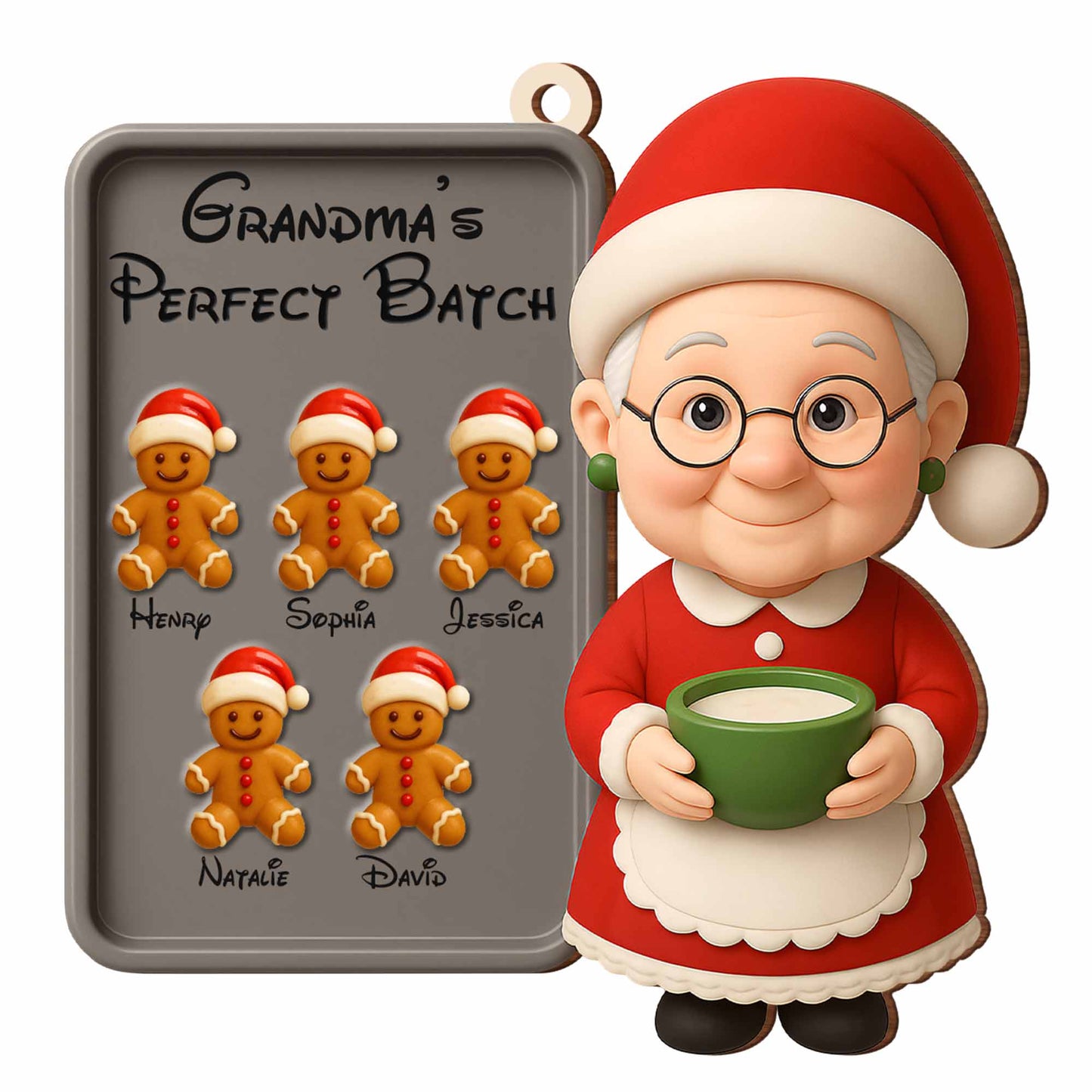 Celebrate Festive Season With Grandma And Gingerbread Cookies