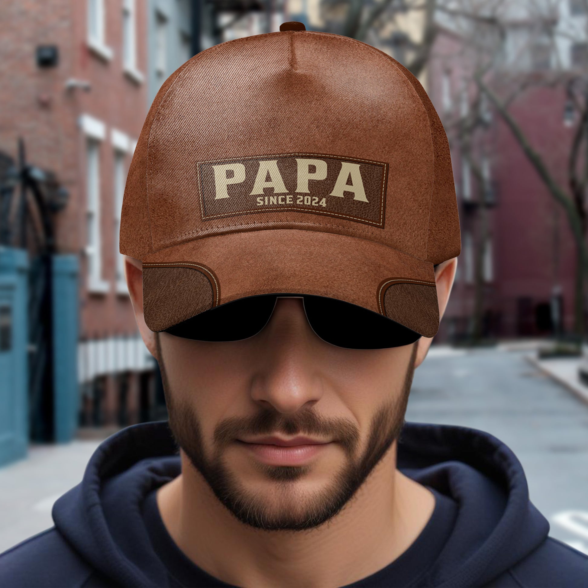 Proud Papa Since Custom Year Cap