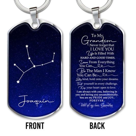 Grandson Pride and Joy Constellation Love and Inspiration