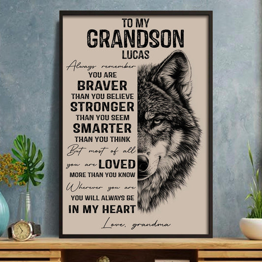 Always Remember You Are Braver, Stronger, Smarter, Loved