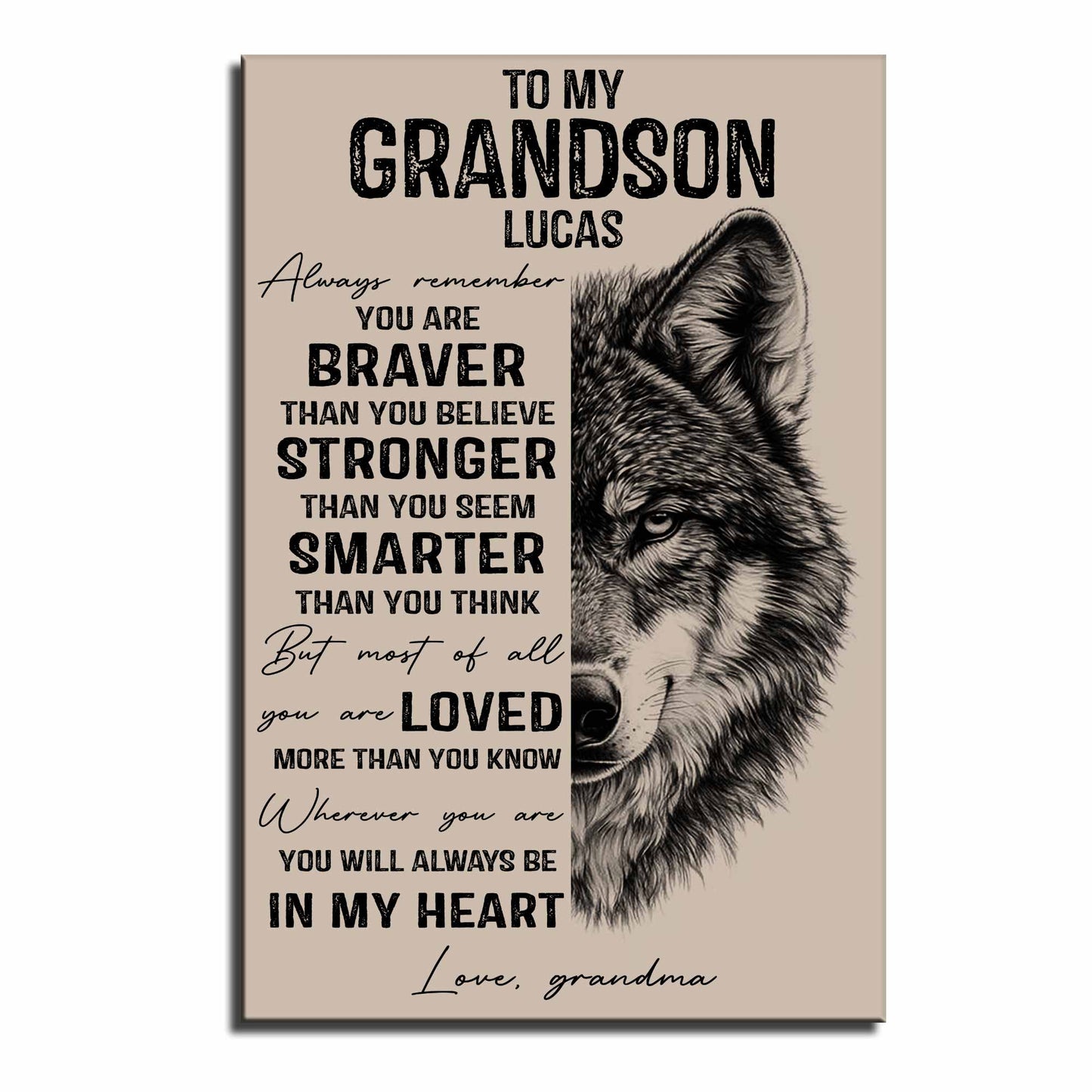 Always Remember You Are Braver, Stronger, Smarter, Loved