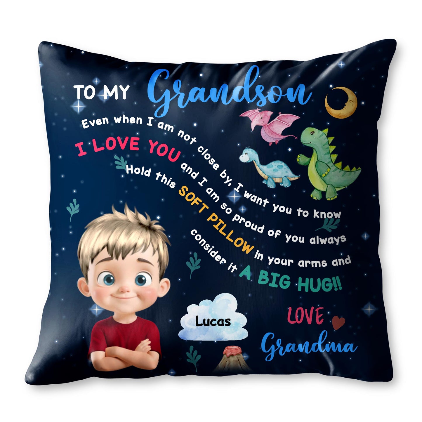 To My Grandson, Even When I Am Not Close By, Stars and Dinosaurs