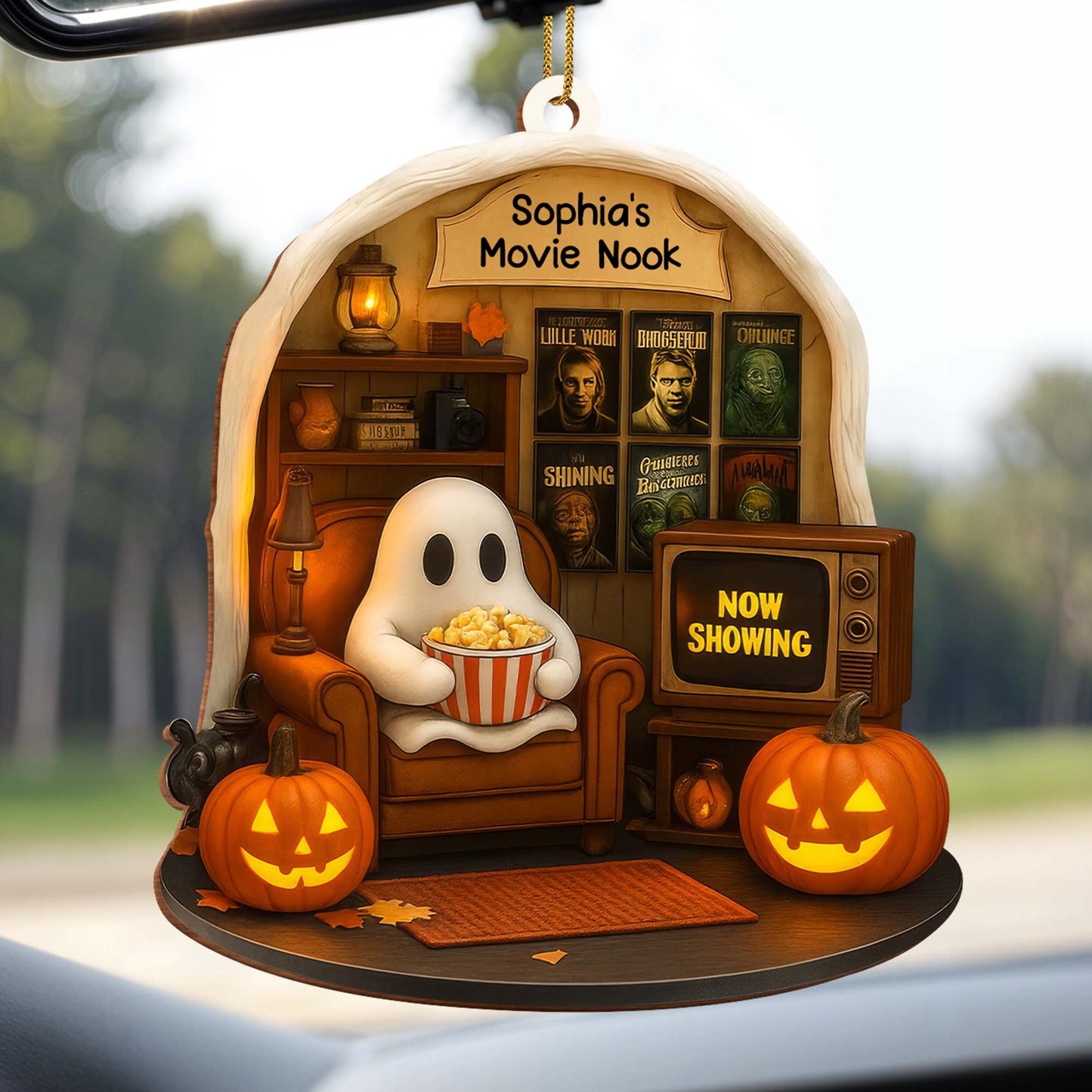 Create A Cozy Spooky Corner With A Halloween Movie Nook