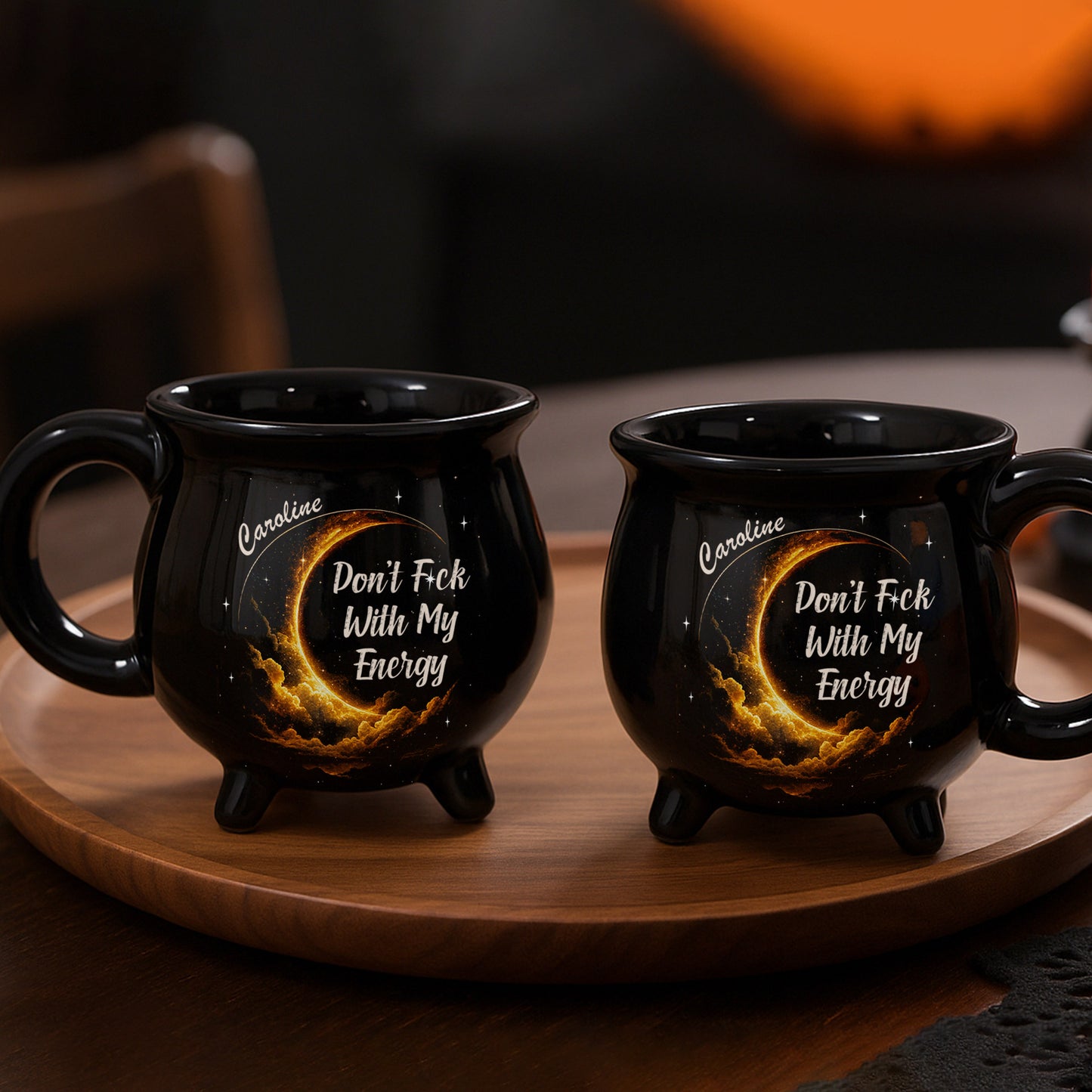 Don't F*ck With My Energy Celestial Coffee Mug Design