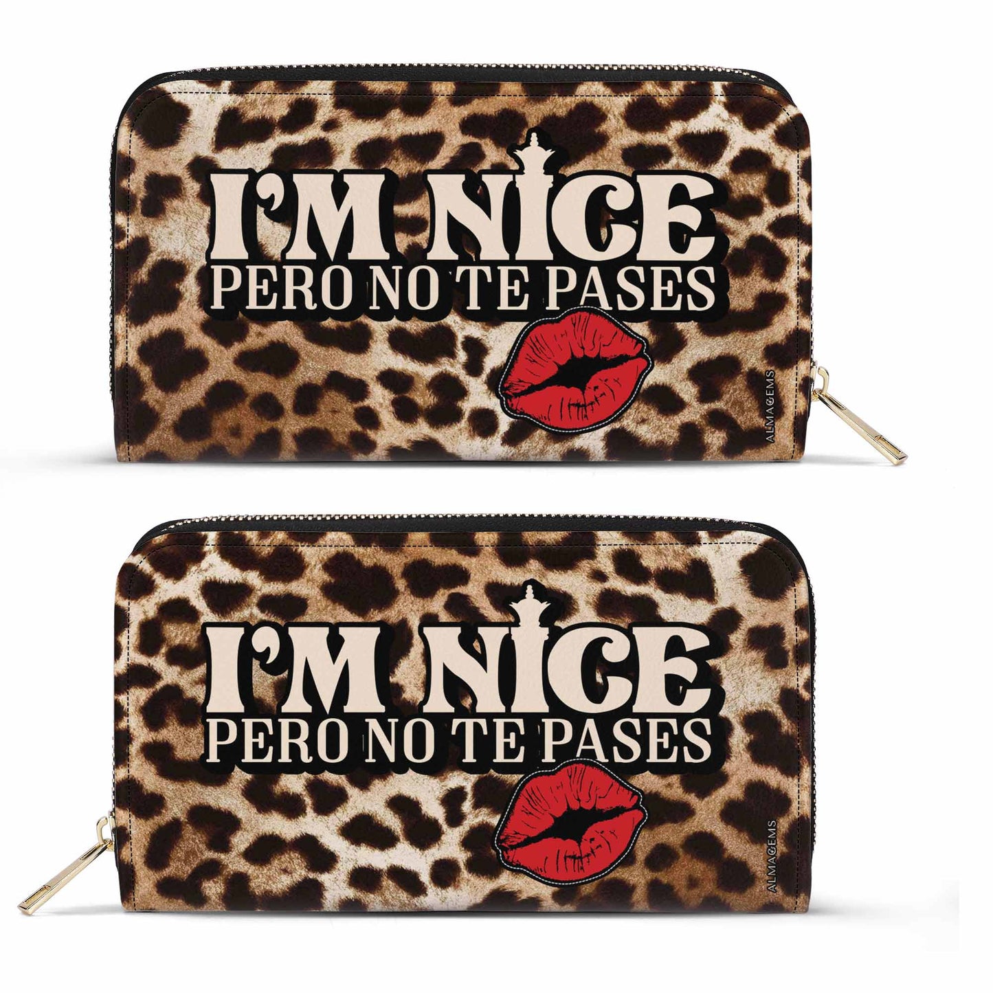 No Te Pases - Leather Wallet - HG18WL
