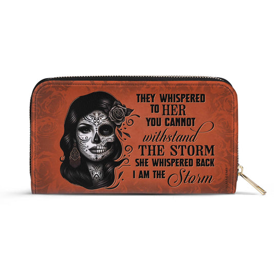 I Am The Storm - Leather Wallet - HG22WL