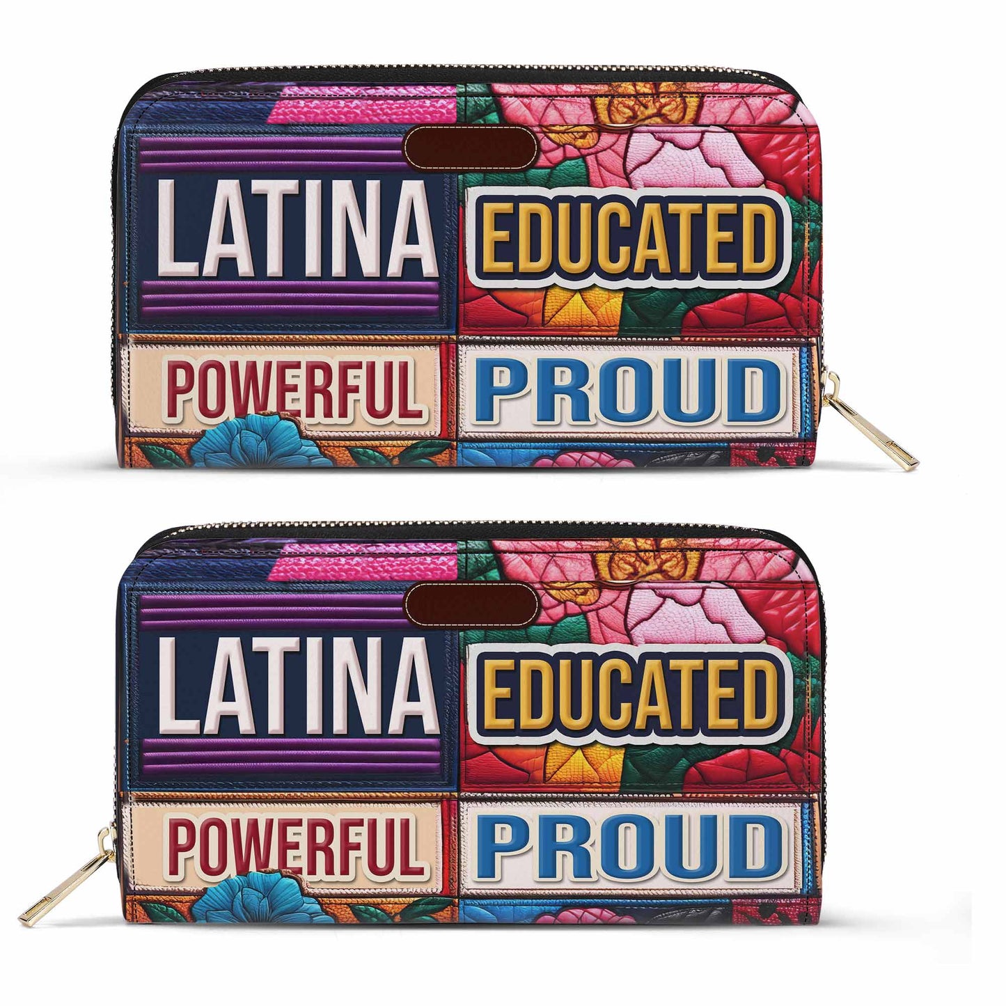 Educated Powerful Proud - Leather Wallet - HG29WL