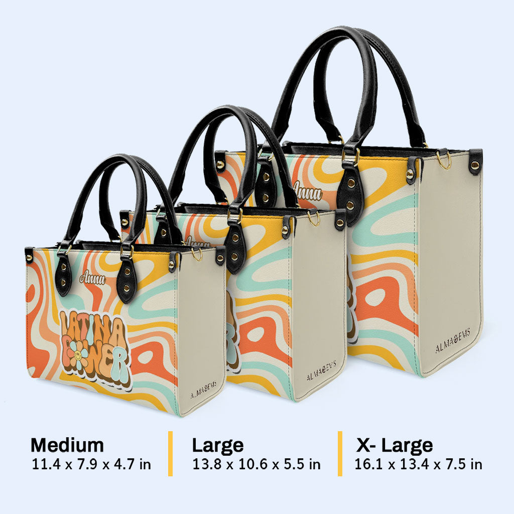 Pick Your Style - Mujer Fuerte - Bespoke Leather Handbag - HG55