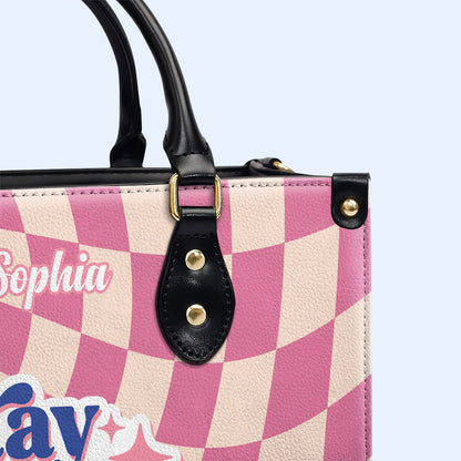 Pick Your Style - Mujer Fuerte - Bespoke Leather Handbag - HG56