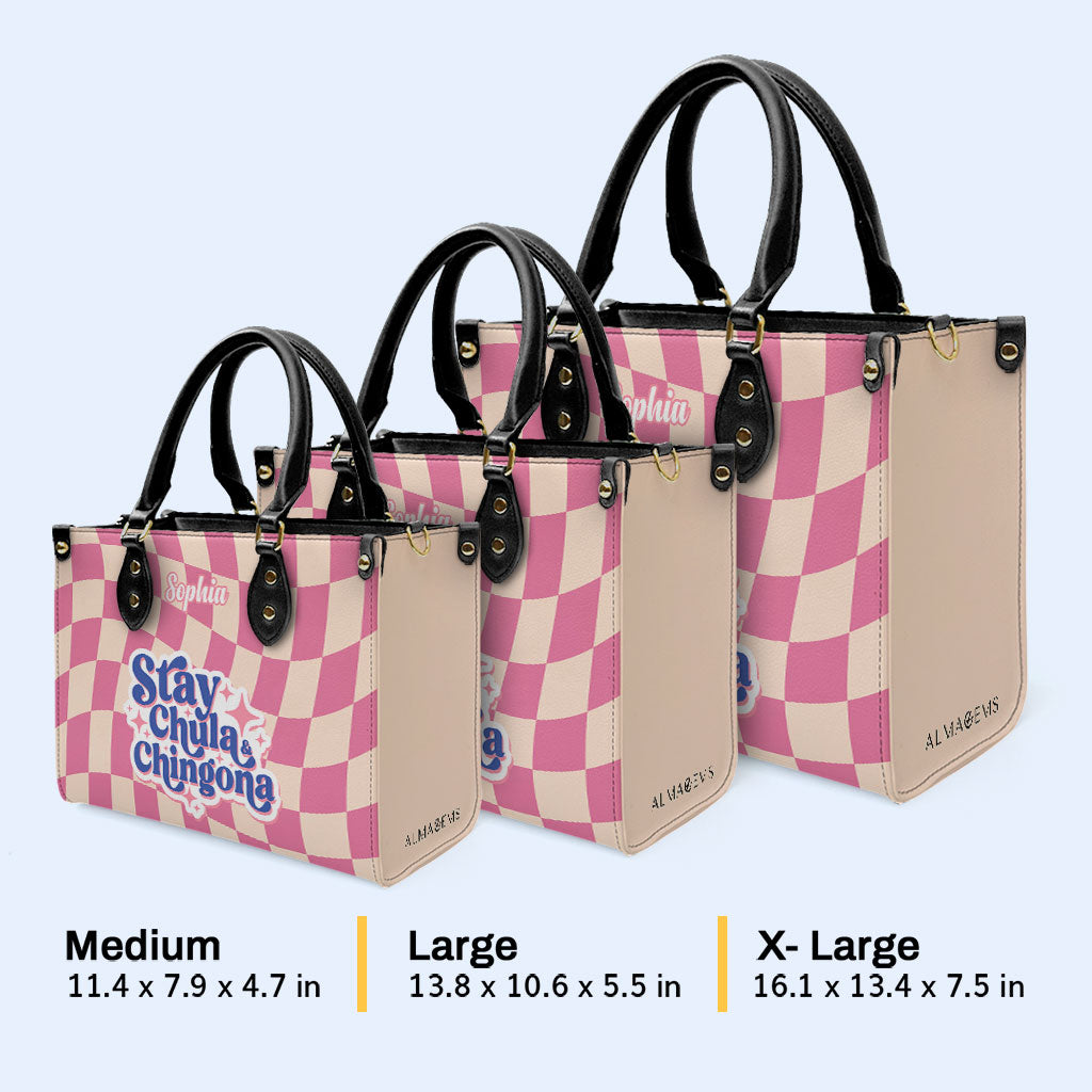 Pick Your Style - Mujer Fuerte - Bespoke Leather Handbag - HG56