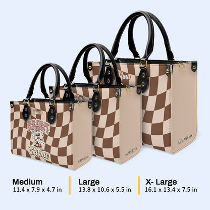 Pick Your Style - Mujer Fuerte - Bespoke Leather Handbag - HG58
