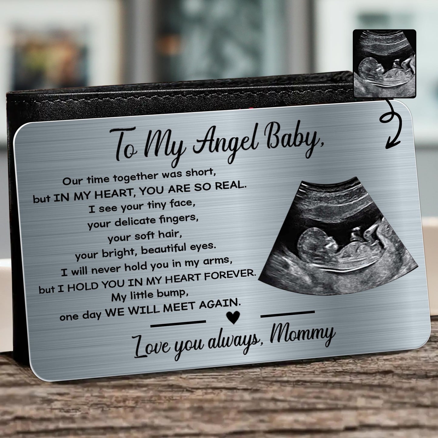 To My Angel Baby, Our Time Together Was Short, Ultrasound And Heart