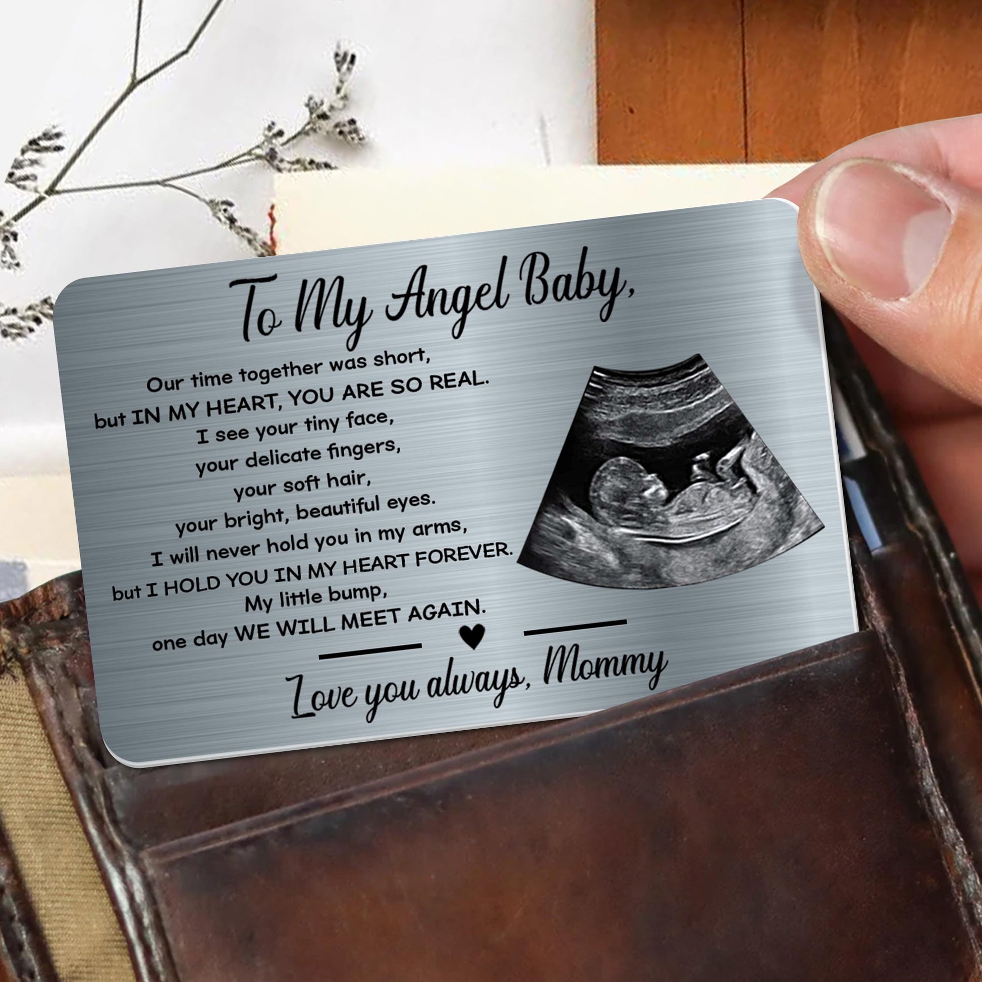 To My Angel Baby, Our Time Together Was Short, Ultrasound And Heart