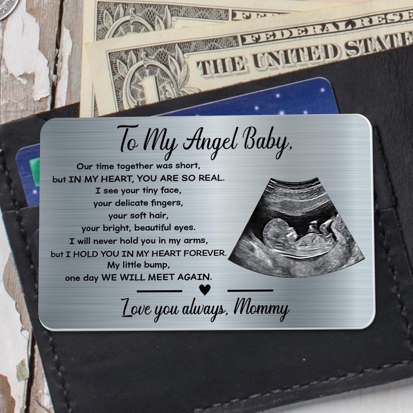 To My Angel Baby, Our Time Together Was Short, Ultrasound And Heart