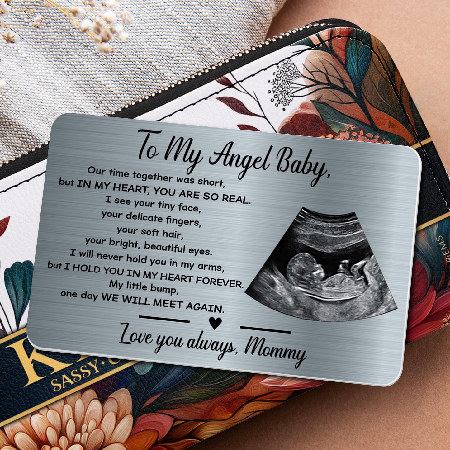 To My Angel Baby, Our Time Together Was Short, Ultrasound And Heart