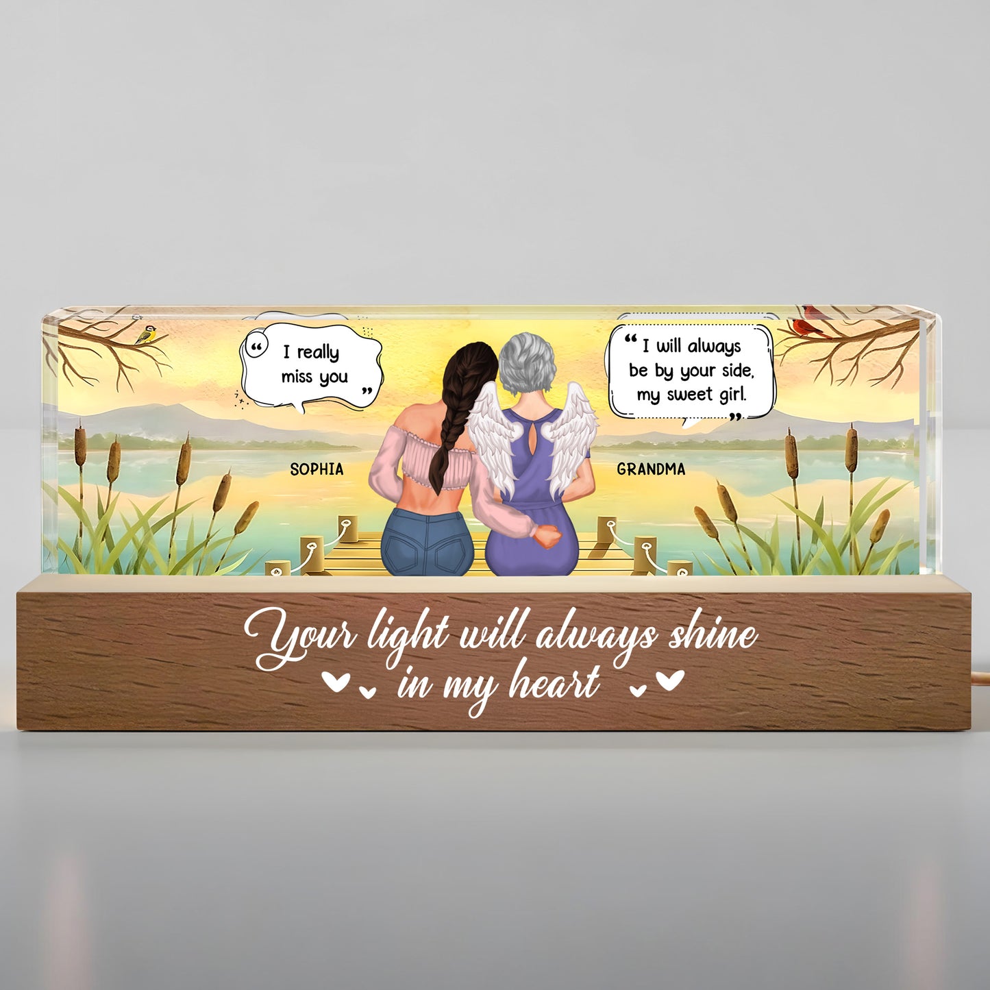 Your Light Will Always Shine In My Heart, Angels and Birds