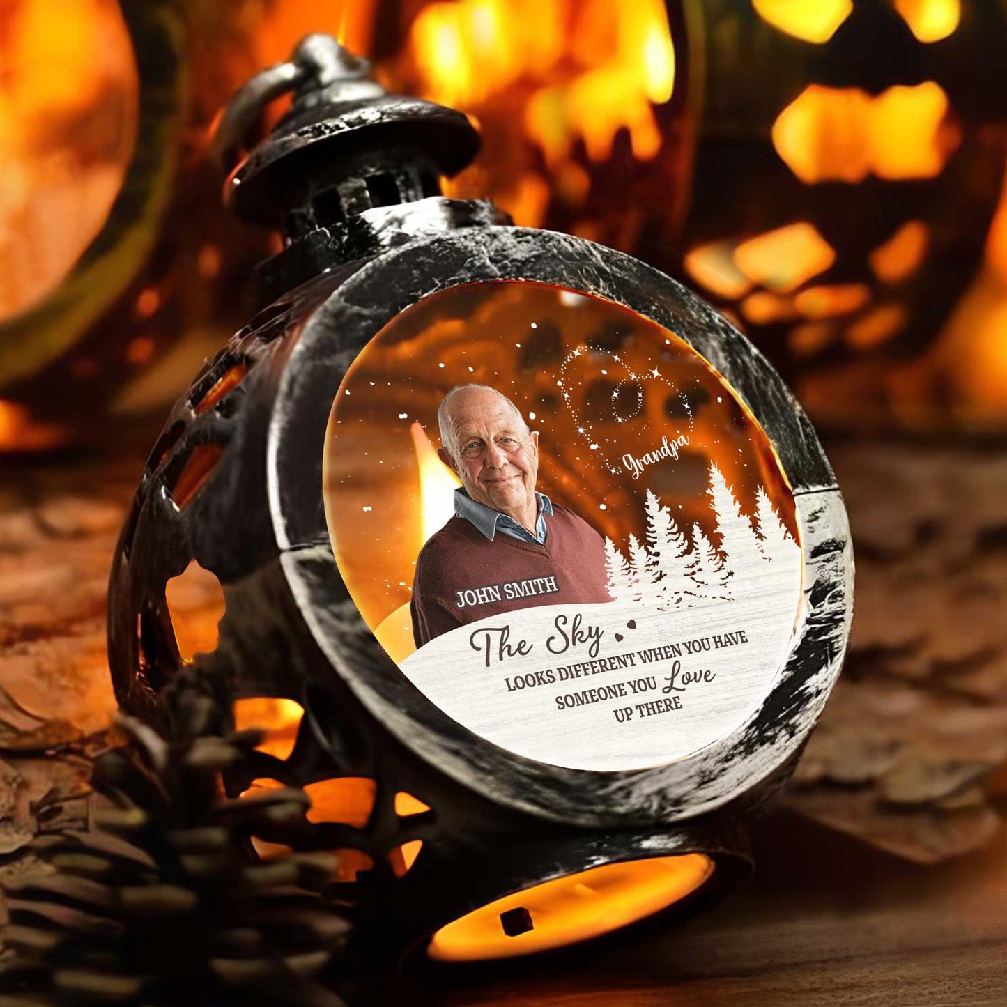 The Sky Looks Different With Stars And Trees