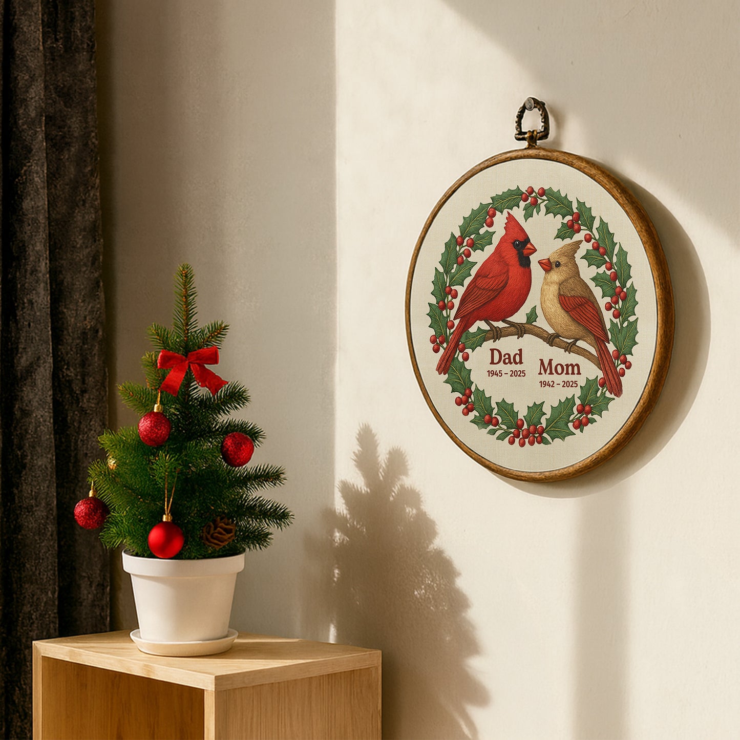 Celebrate A Timeless Bond With Elegant Cardinal Design