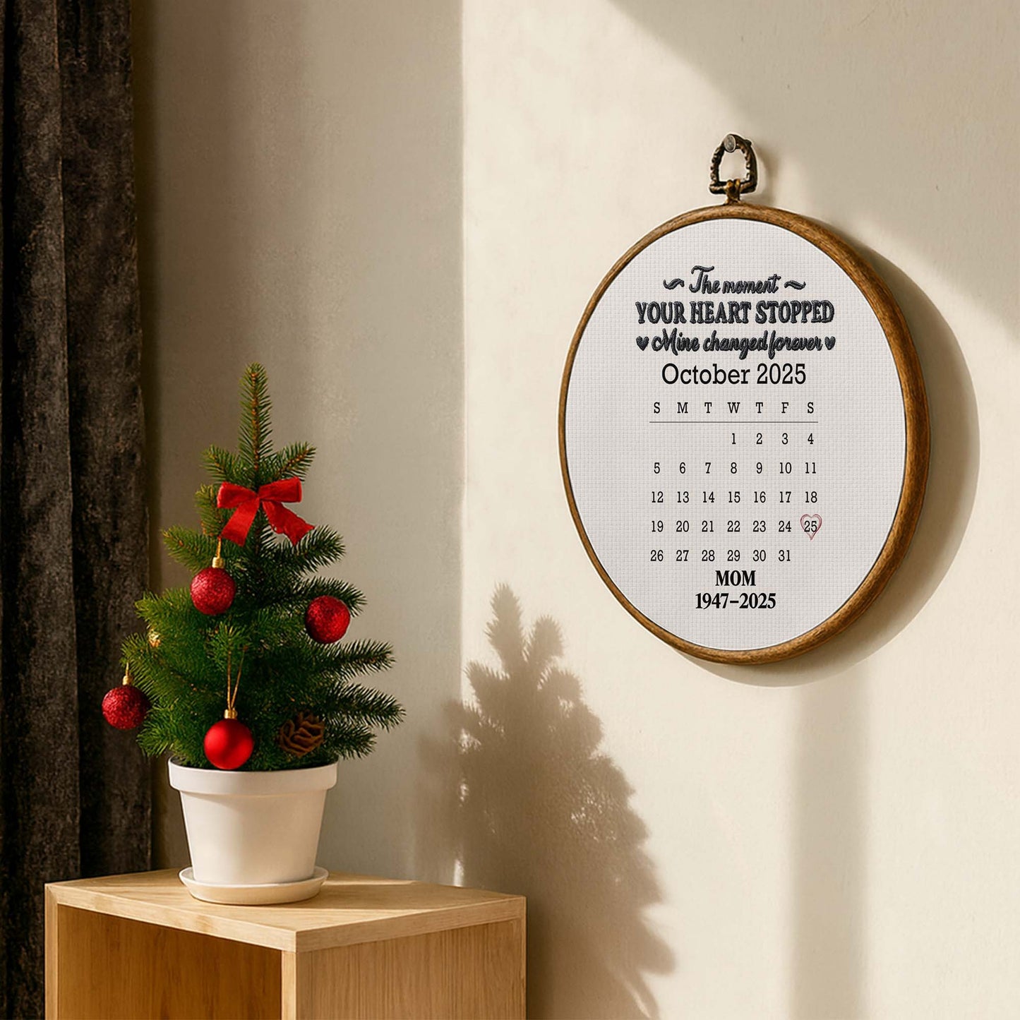 The Moment Your Heart Stopped, Calendar Design