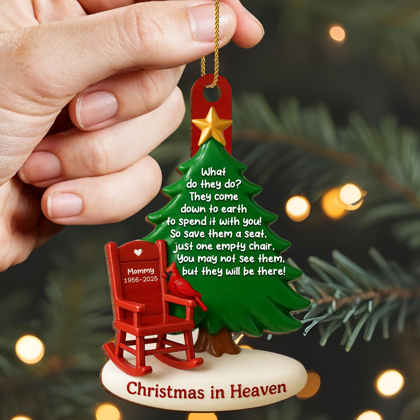 What Do They Do, Christmas Tree And Rocking Chair