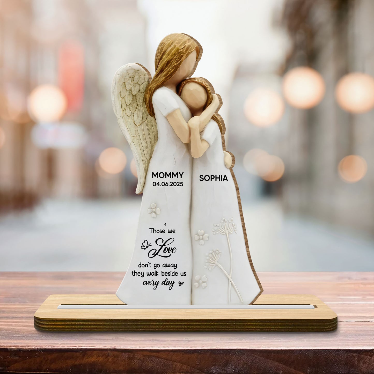 Those We Love Don't Go Away, Angel Wings Decoration