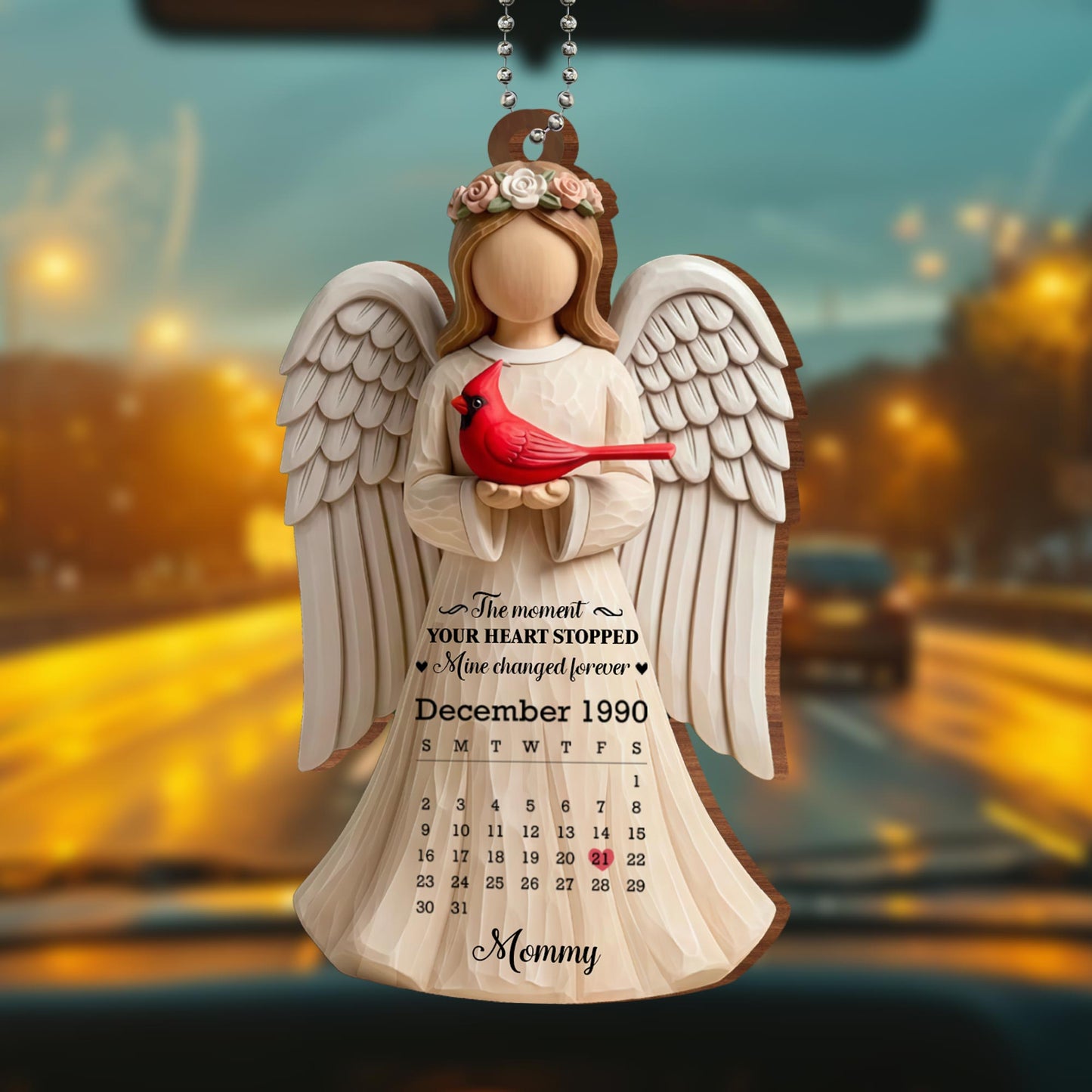 The Moment Your Heart Stopped, Angel And Cardinal Design