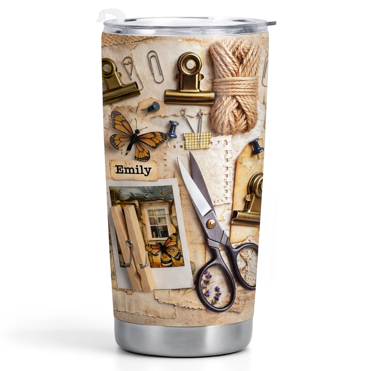 Cultivate Your Own Garden, Butterflies And Scissors