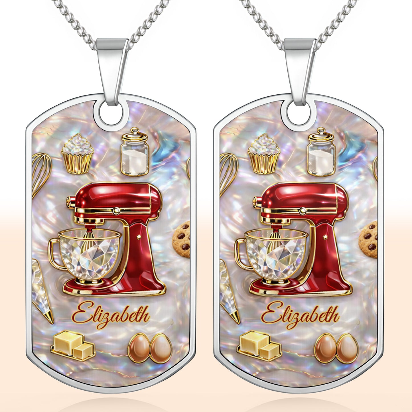 Baking With Love With Stand Mixer And Sweet Ingredients