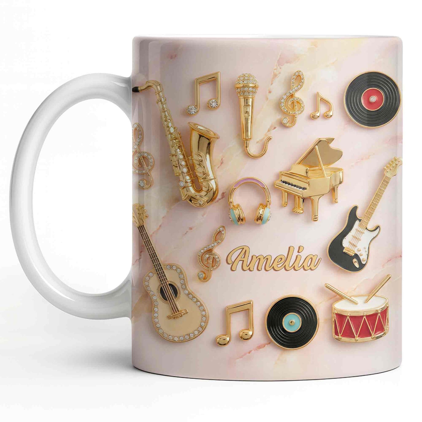 A Life Filled With Music And Melody Instruments And Notes