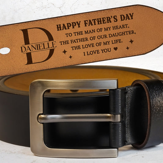 Happy Father's Day To The Man Of My Heart, Heart And Love