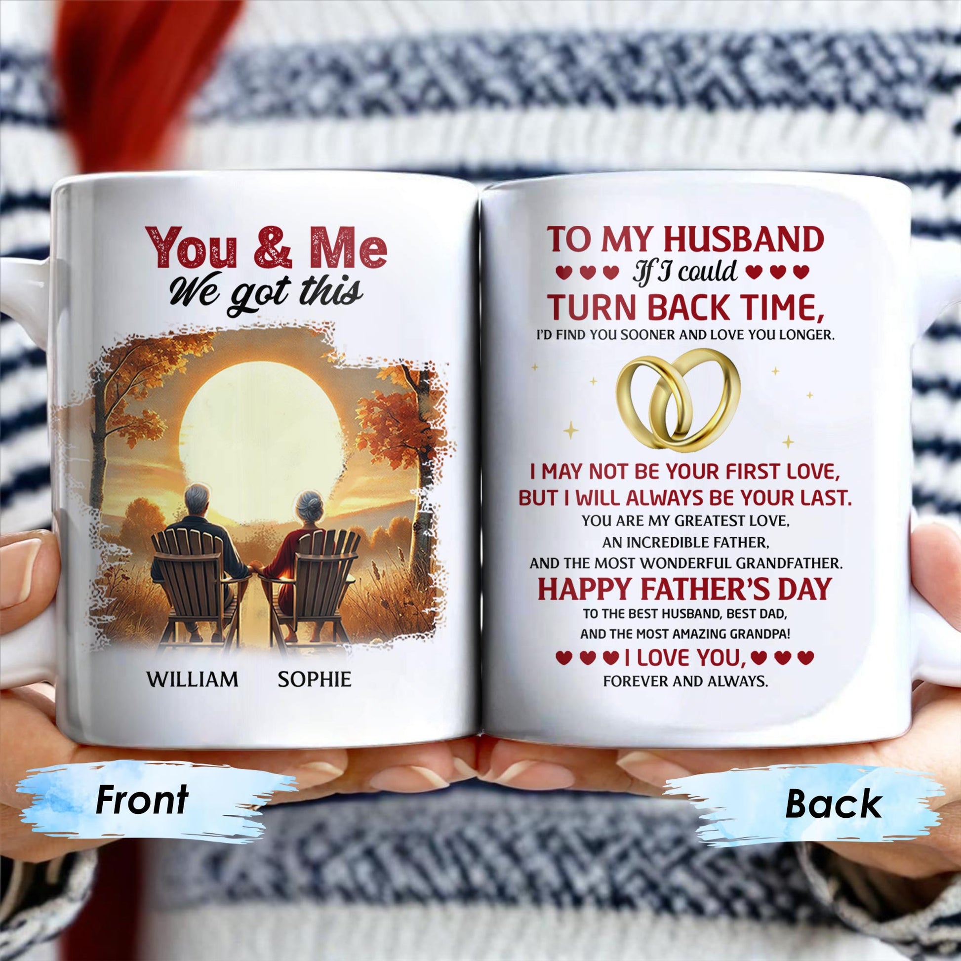 You & Me We Got This, Sunset and Autumn Trees