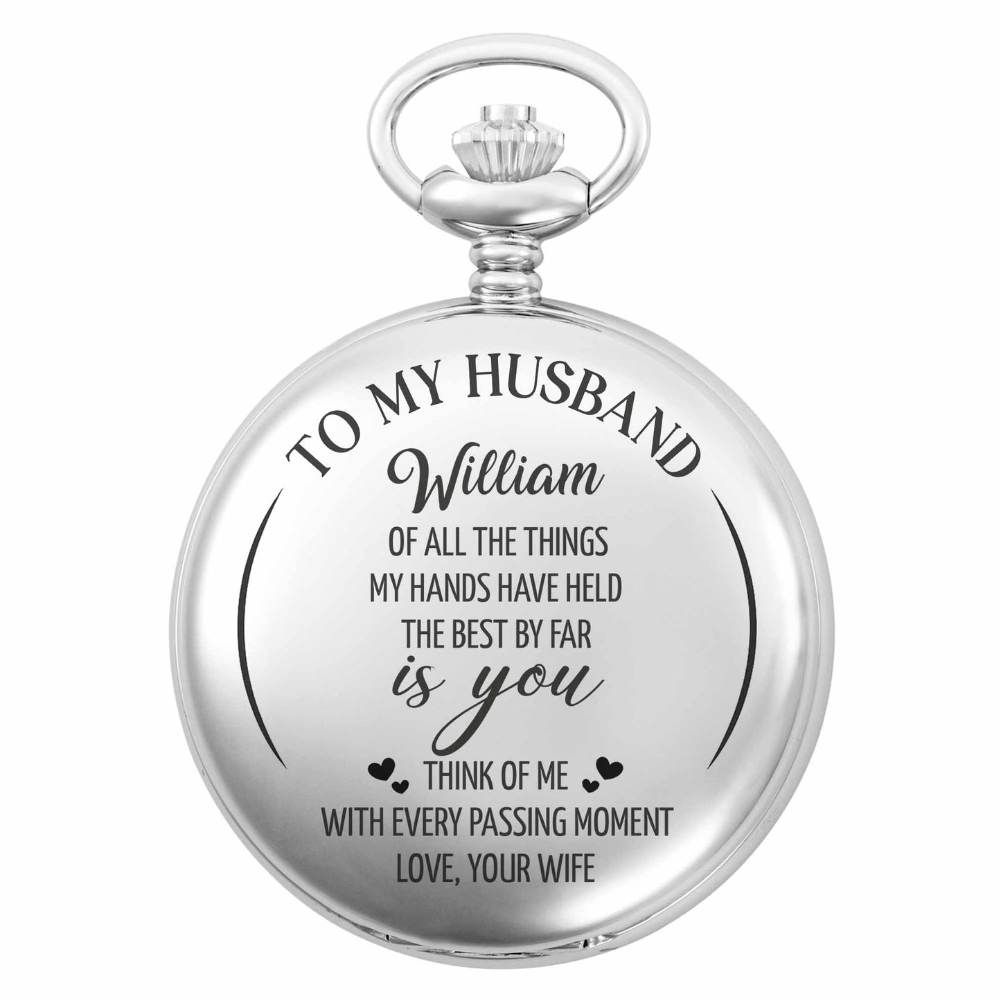 To My Husband, The Best By Far Is You, Hearts